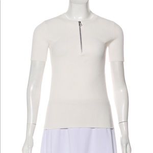 HELMUT LANG FRONT ZIP TOP